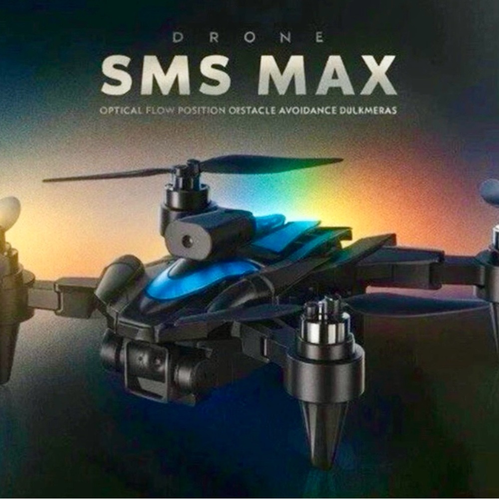 SMS Max Drone - BRAND NEW & SEALED 4K HD Black sleek Design